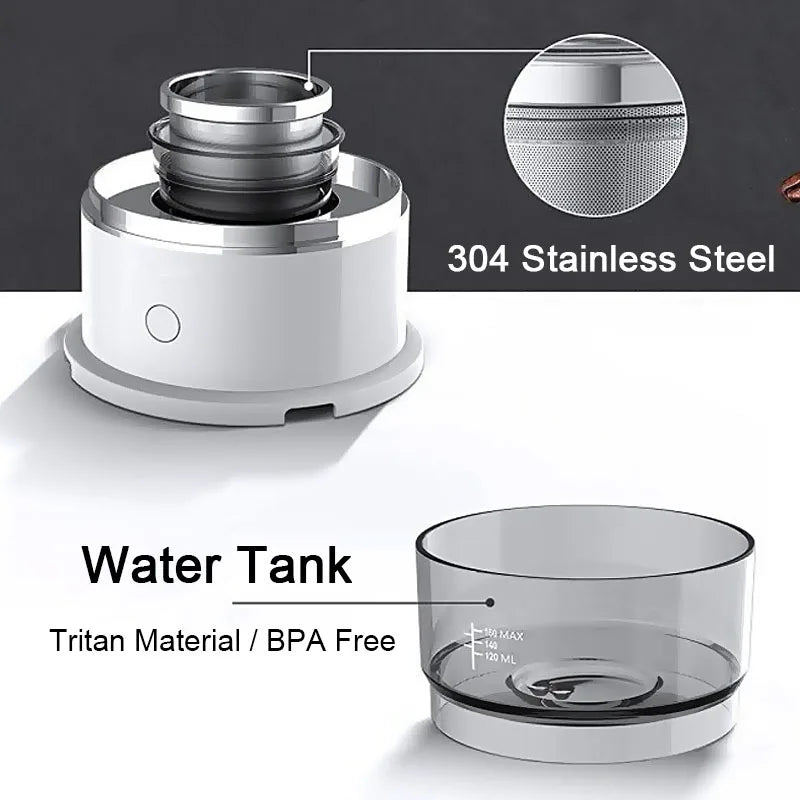 Mini Hand-Pressed Drip Coffee Maker – 1 Cup Portable Brewer