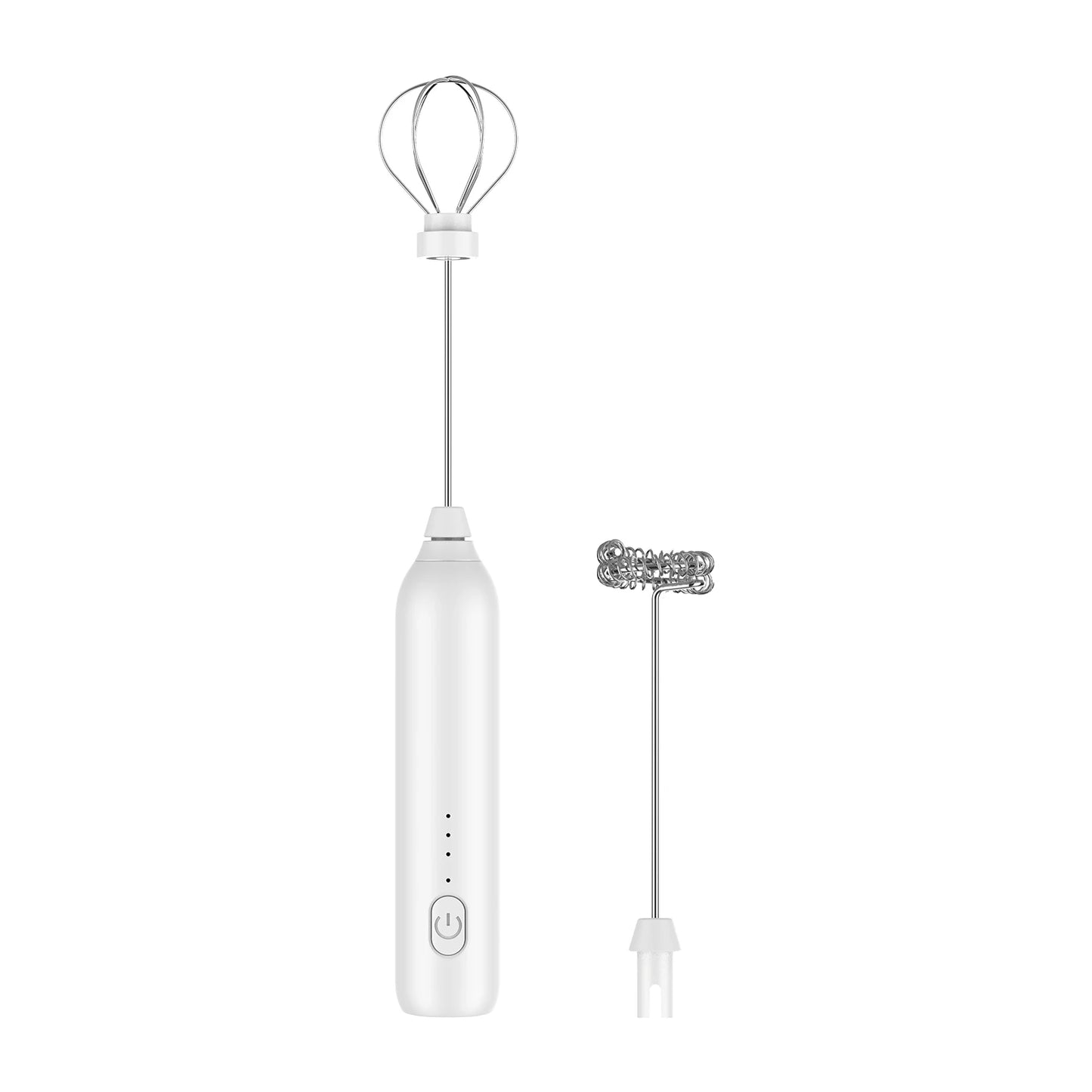 3-Speed Electric Milk Frother – USB Rechargeable Handheld Foam Maker